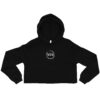 444 Ouroboros Embroidered Crop Hoodie